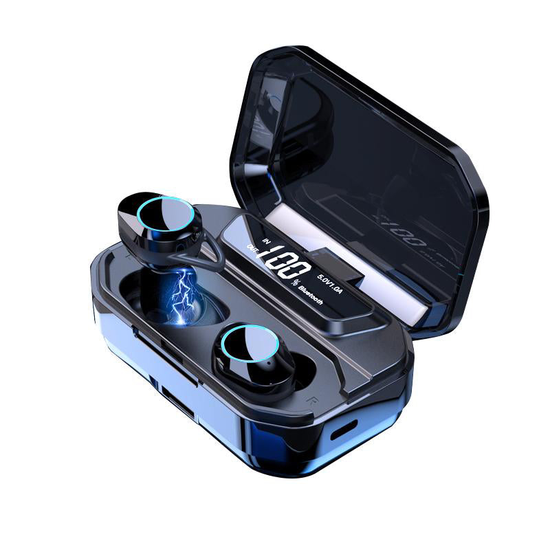 G02 TWS Bluetooth 9D Wireless Earphones